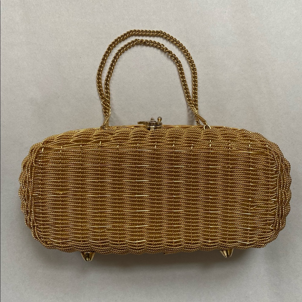 Vintage Gold Clutch